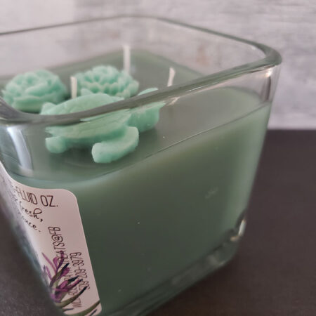 Cactus & Sea Salt Cube Candle